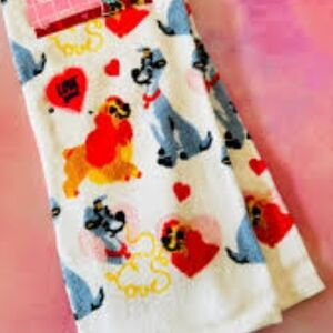 New Disney Lady And The Tramp Kitxhen Towel